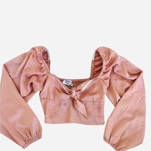Princess Polly Blush Pink Blouse